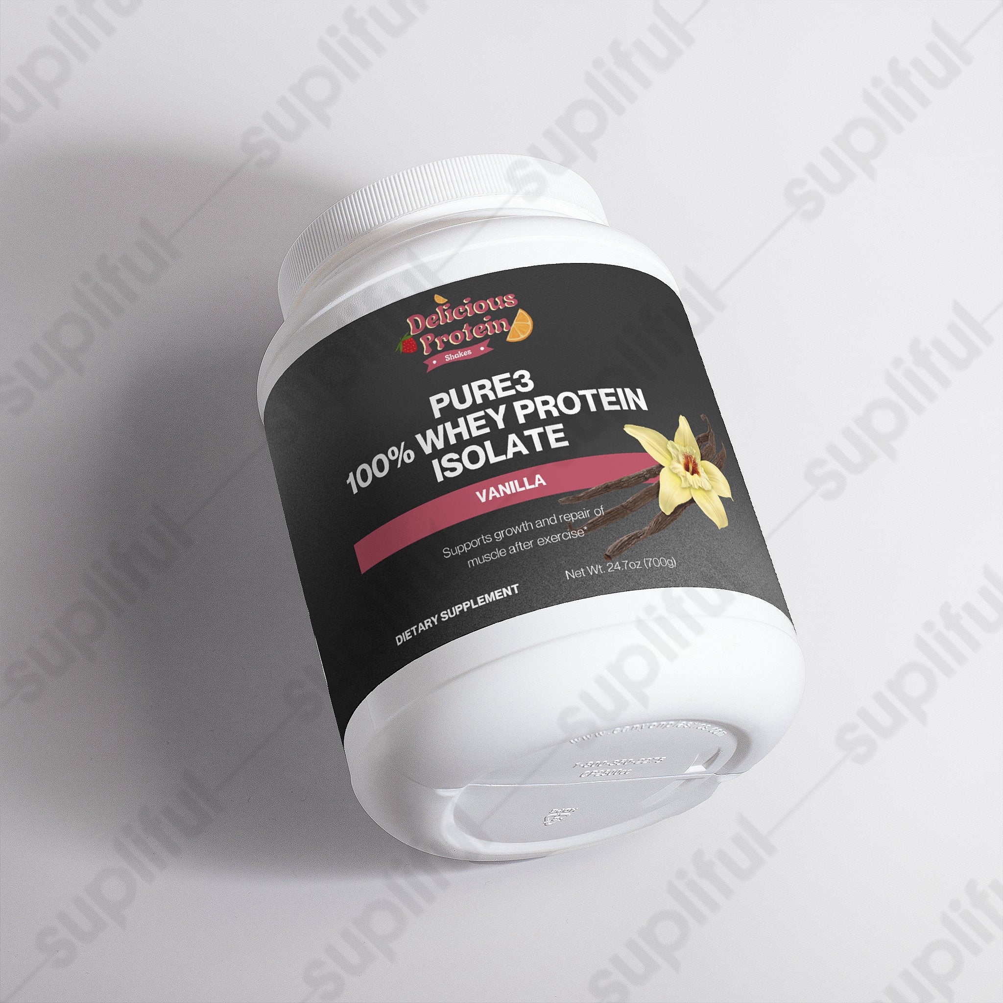 Pure3 100% Whey Protein Isolate (Vanilla)