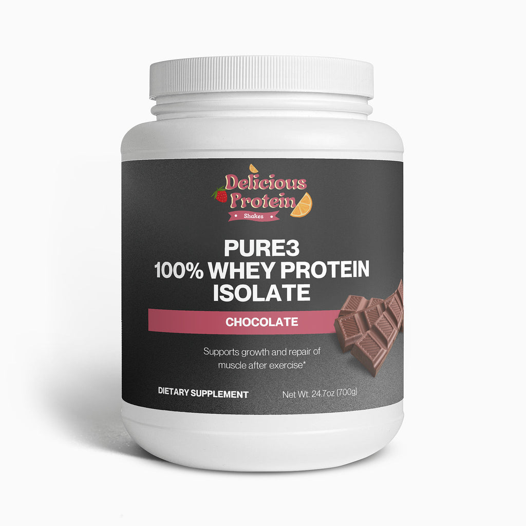 Pure3 100% Whey Protein Isolate (Chocolate)