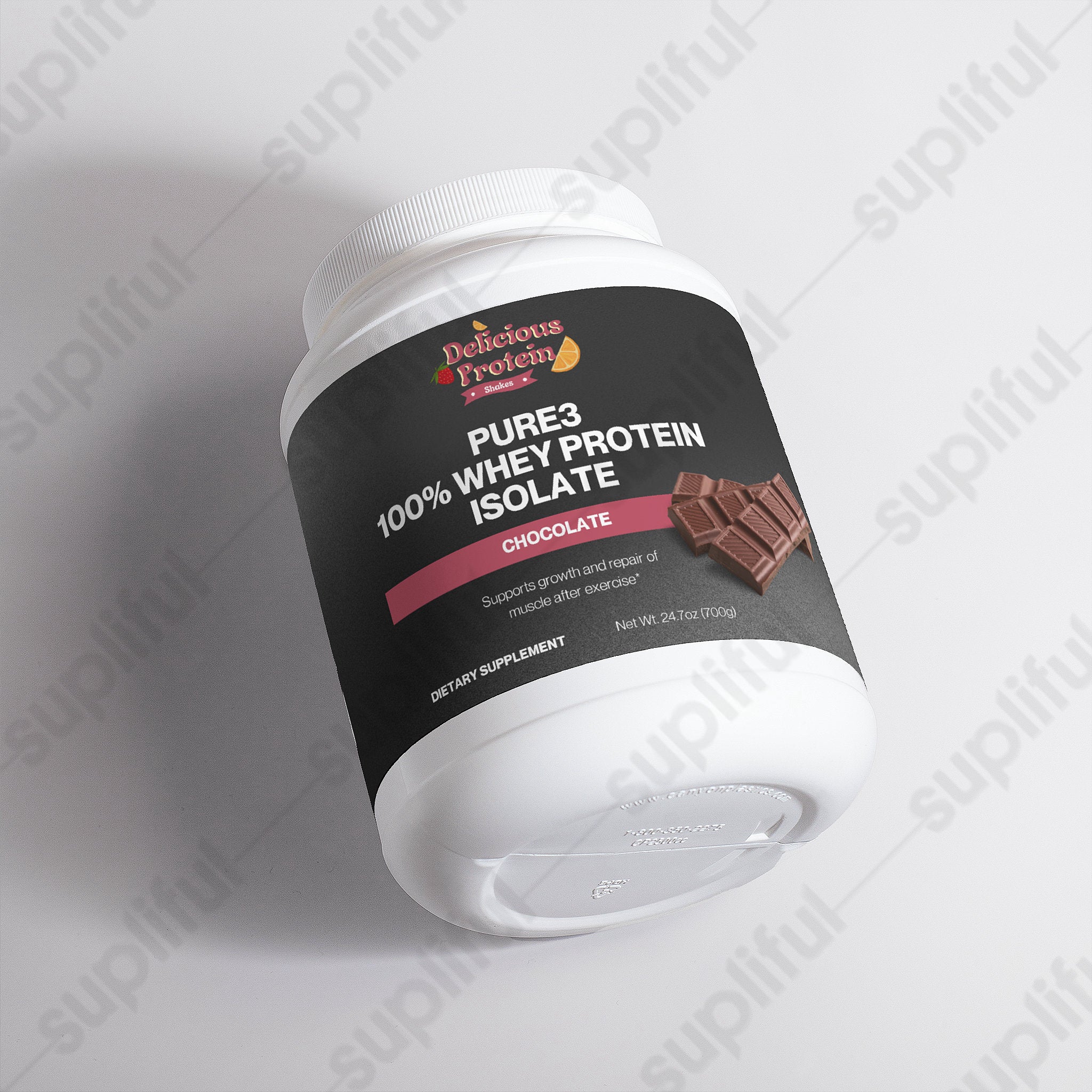 Pure3 100% Whey Protein Isolate (Chocolate)