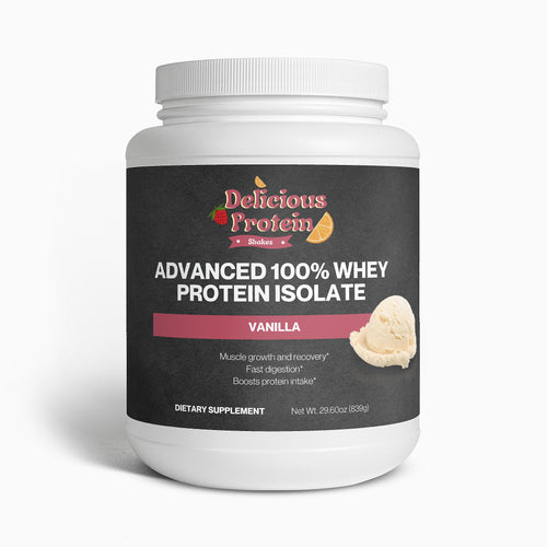Advanced 100% Whey Protein Isolate (Vanilla)