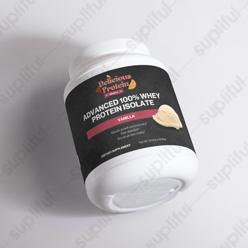 Advanced 100% Whey Protein Isolate (Vanilla)