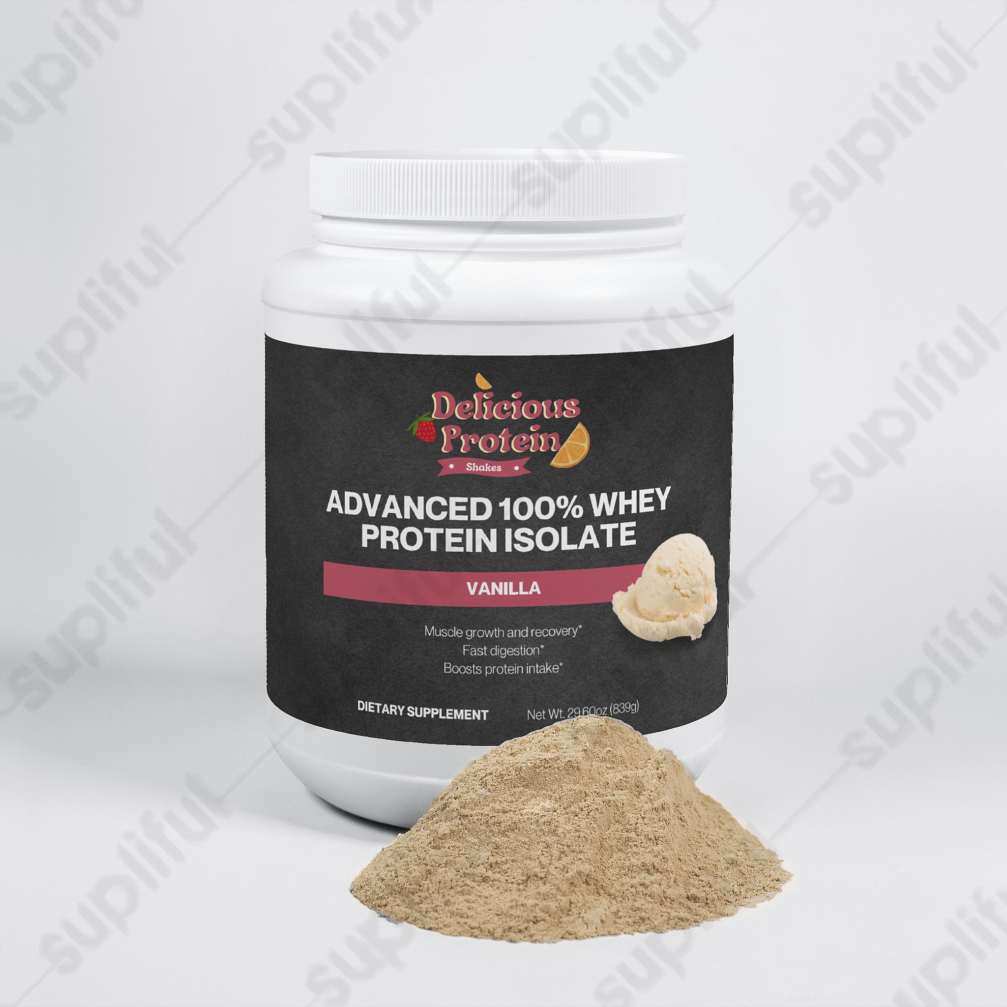 Advanced 100% Whey Protein Isolate (Vanilla)